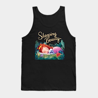 Sleeping Beauty Design Tank Top